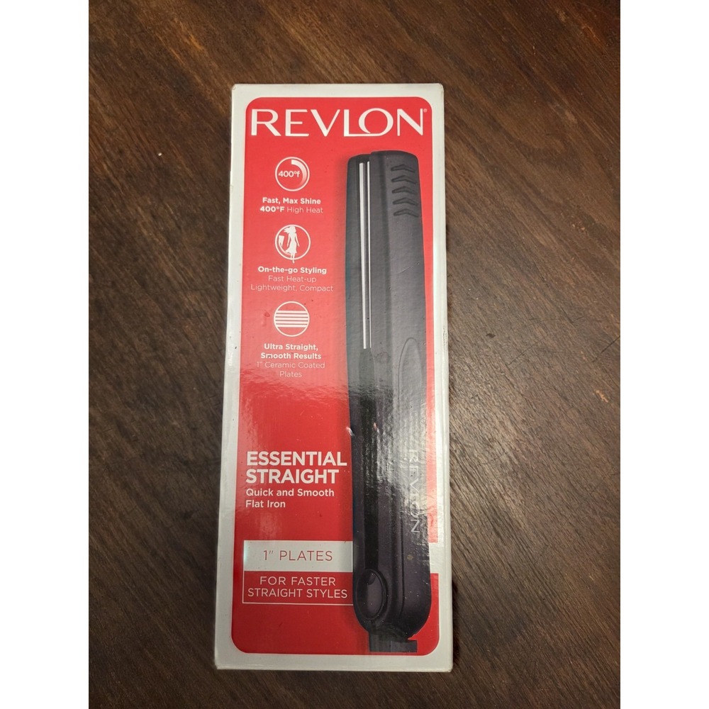 Revlon Essentials Straight Quick And Smooth Flat Iron